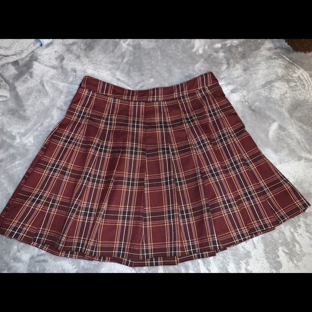 Plaid Skirt